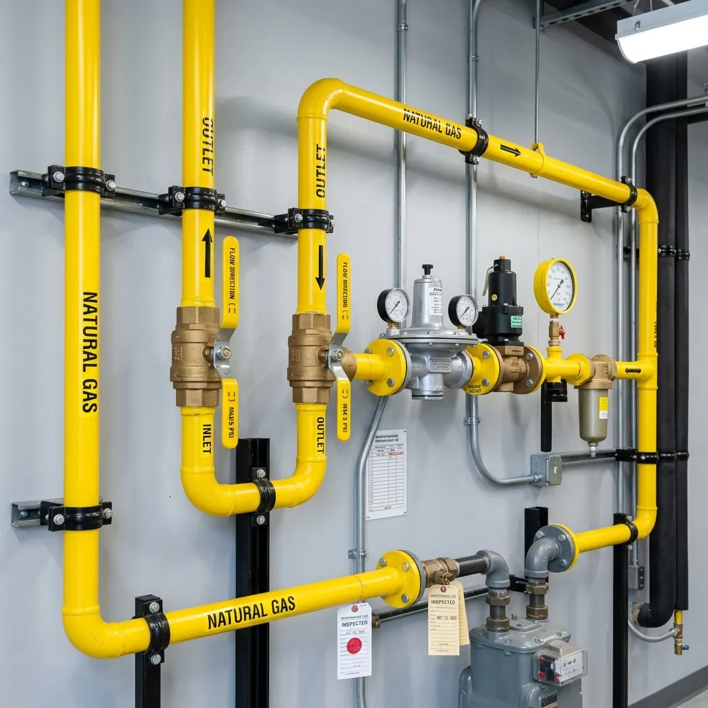 Gas Line Services Plumber in Roll, IN